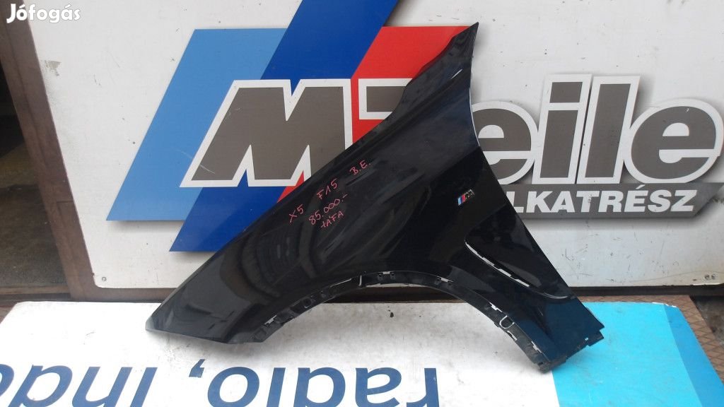 GYÁRI BONTOTT BMW BAL ELSŐ SÁRVÉDŐ F15 X5